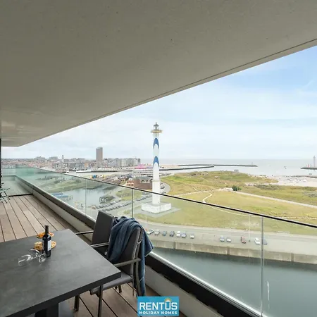 Lejlighed Lange Nelle Seaview - Unique With Views Of The Sea And Lighthouse Oostende